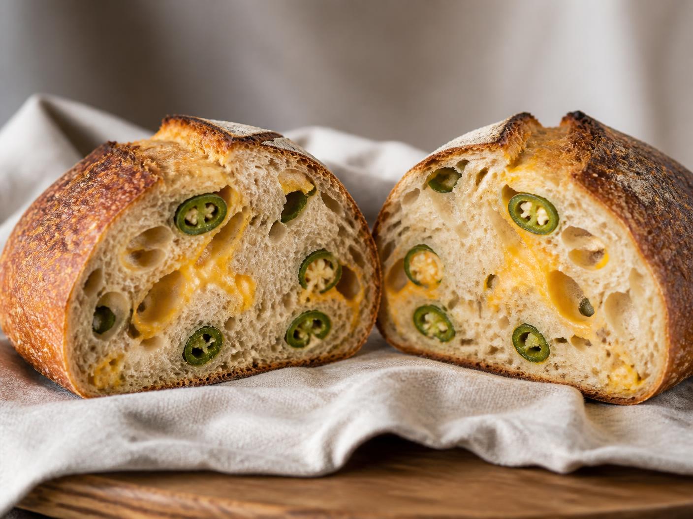Jalapeño Cheddar Sourdough